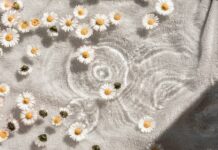 일상에 스며드는 웰니스 문화, 작은 변화로 큰 활력 얻는다 white and blue floral textile